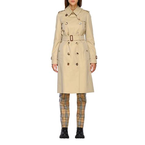 trench burberry donna usato|burberry wool trench coat.